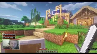 Minecraft with Jintei | 1.14.4 nanocraft server... failing at life xD