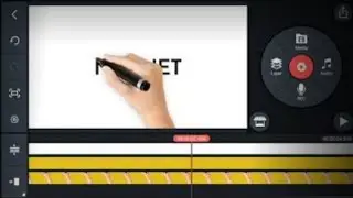 How to Make Whiteboard Text Animation in Kinemaster