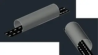How to Model a Tunnel in AutoCAD 3D | Civil Engineering Design
