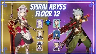 Noelle + Electro Traveler & Razor 4 Star Team | Genshin Impact 3.0 Spiral Abyss Floor 12