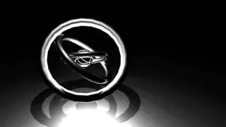 Chrome and Steel Atom 3DS MAX animation