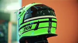 IXS Мотошлем iXS361 2.3 Черно-зеленый