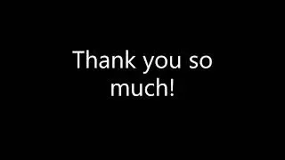 Thank You for 100 SUBS!! :) (Read The Description)