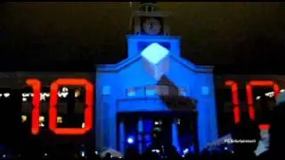 Sugar Land Texas' New Years Eve Celebration featuring 3D mapping 2009-2010