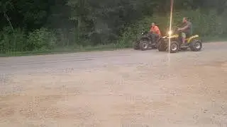 Yamaha warrior 350 vs Honda 300ex