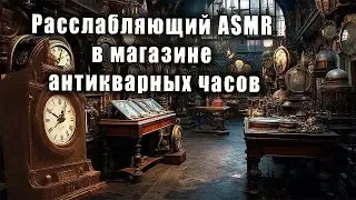 Винтажная элегантность: расслабляющий АСМР в магазине антикварных часов