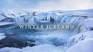 LAND OF ICE // ICELAND WINTER DRONE VIDEO
