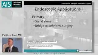 Endoluminal Therapies in Bariatric Surgery by Matthew Kroh