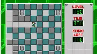 Chip's Challenge Walkthrough Level 30