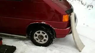 Замена пыльника шруза и нижней шаровой опоры Фольксваген т4