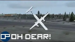 Stream Highlight | Landing into Oslo but it all goes horribly wrong after the replay...