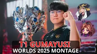 Gumayusi Worlds 2025 Montage - Best of FMVP T1 Gumayusi