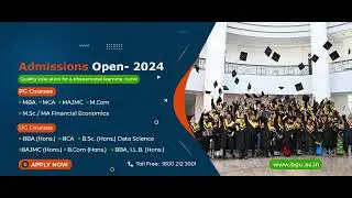 BGU Admissions open for 2024-25 Session. Apply Now!