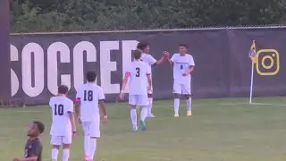 Mastodon soccer programs split doubleheader at fifth-annual Party at the Pitch