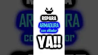 🌮👽🍸Repair ARMOR with a SHARPENER in Minecraft🧿👌 