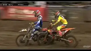 Everts vs L. Coenen MX2 Race 1 | 2024 MXGP of Switzerland presented by iXS