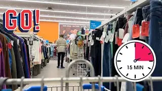 15 Minute Goodwill Shopping Spree
