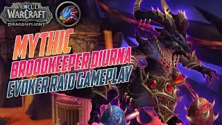 Broodkeeper Diurna Mythic Kill (Evoker PoV) Vault Of The Incarnates Mythic Raid | WoW Dragonflight