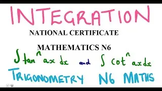 Mathematics N6 Integration Trigonometry Part 3 