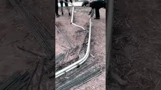 Special shape pipe bending with simple tool