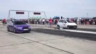 AUDI S3 TURBO(380HP) vs MATIZ