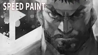 speed paint - リュウ ryu  streetfighter
