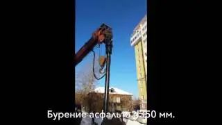 Гидробур на манипулятор, КМУ Kanglim, JunJin, Unic, Tadano