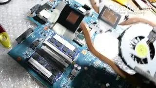 Disassembling and cleaning the Packard Bell MS2290 laptop