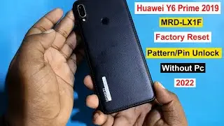 How To Hard Reset/Factory Reset Huawei Y6 Prime 2019 | MRD-LX1F Pattern/Pin Unlock Huawei Y6 2019
