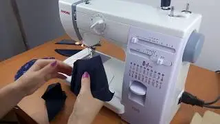 8. Отстрачиваем подкладку чашки