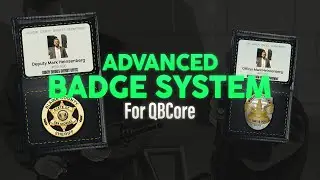 [QBCore] AN Badges System | FiveM Script [PAID]