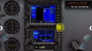 X Plane 10 Mobile G530 Flight Plan Tutorial