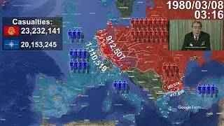 World War III with Units using Google Earth