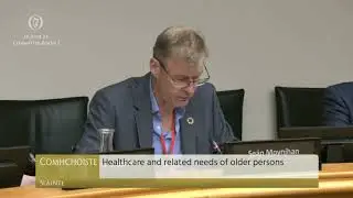 ALONE speaking at the Joint Oireachtas Committee Health, Health of Older People