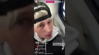 MGK tells a story about DMX