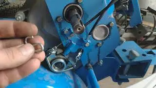 Reworking the wheel unlocking on the NEVA MB-23 Yamaha walk-behind tractor