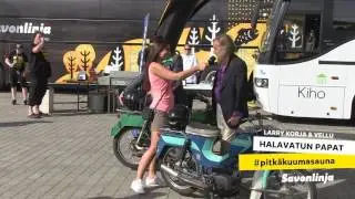 Pitkä kuuma sauna -saunabussikiertue 2017 / Iisalmi