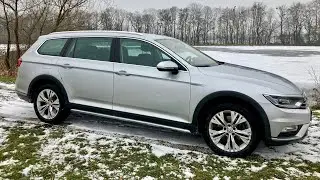 VW Passat Alltrack - Frozen Snow