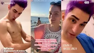 ANIMA INSULTA LASABRI GAMER NELLE SUE STORIE MENTRE E' AI CARAIBI