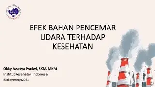 Pencemaran Udara - Efek Bahan Pencemar Udara Terhadap Kesehatan