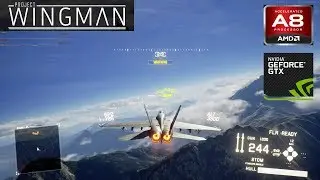 Project Wingman on AMD A8 7600 and GTX 1050 TI