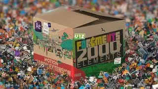 Fragments | 2000+ Animated 2D Elements (After Effects Template)