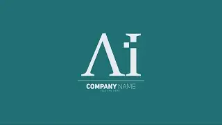 Crafting Brilliance: AI Letter Logo Design | Adobe Illustrator Tutorial