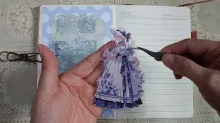 [A Page at a Time #263] decorate a journal with me
