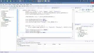 jTable Header Background, Font, Alignment & Text color [with source code]