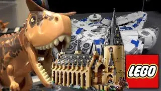 All New LEGO - Star Wars, Jurassic World Indoraptor Rampage, Hogwarts, Minifigures Series 18