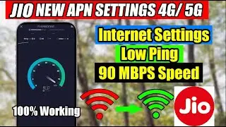 Jio New APN Settings 2024 4G / 5G | Jio Network Problem Solution | Jio Internet Speed Kaise Badhaye