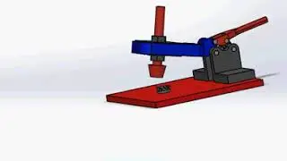 SolidWorks Montaj Animasyonu [Basma Kolu ]