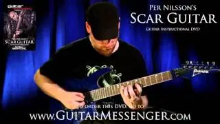 SCAR GUITAR - Mixolydian b6 improv from PER NILSSON's instructional DVD