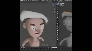 Blender 3.4 - Modeling Cartoon Man - Timelapse New 2023 